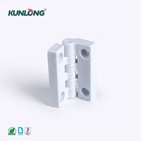 Charnières industrielles en nylon PA blanc SK2-236, design industriel, 40, 50, 60 mm, pour armoires électriques, boîtes de distribution, portes d'armoires