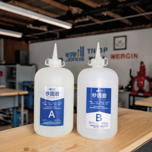 Kit de <span class=keywords><strong>Pegamento</strong></span> Epóxico de 2 Partes <span class=keywords><strong>Extra</strong></span> <span class=keywords><strong>Fuerte</strong></span>, Adhesivo Impermeable para Azulejo, Metal, Cerámica, Vidrio, <span class=keywords><strong>Madera</strong></span>, Piedra, Adhesión Potente - Product Image 6