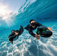 Scooter sous-marin en promotion avec une profondeur de 40 m, 4 vitesses, écran HD et longue autonomie pour la plongée sous-marine et l'exploration sous-marine