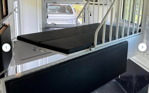 Remorque à angle pour 3 chevaux Transport de bétail Remorque pour chevaux Australie 3HAL - Product Image 6