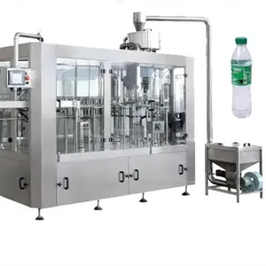 3 In 1 Water Filling Machinery / Mineral Water Filling Plant / Pure Water Production Line