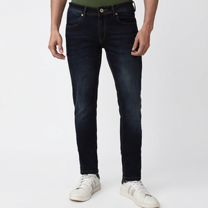 Pantalon en jean pour hommes de style High Street Salopette confortable de qualité supérieure Dernière conception avec service OEM Vente en ligne - Product Image 1
