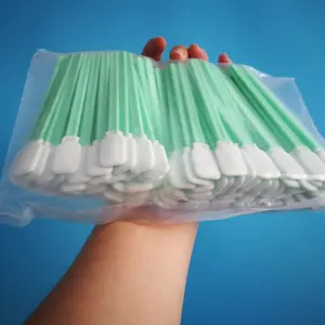 Cleanroom — lingettes de nettoyage à pointes de dissolvant, en mousse Non tissées, pour objectif Laser
