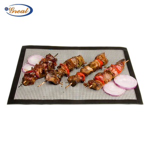 2023 Hot-selling Products Barbecue <b>Grill</b> <b>Mesh</b> Mat Non-stick Bbq <b>Grill</b> Mats High Temperature 260 Degrees - Product Image 3