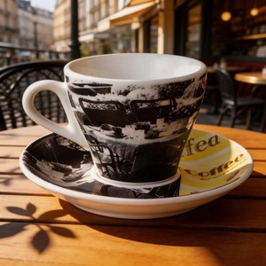 Taza <span class=keywords><strong>de</strong></span> Té/Café <span class=keywords><strong>de</strong></span> <span class=keywords><strong>Porcelana</strong></span> <span class=keywords><strong>China</strong></span> Antigua Ecológica con Platillo y Diseño Personalizado para Regalos Empresariales - Product Image 6