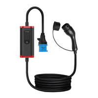 Nouvelle station de recharge mobile pour véhicules électriques, chargeur domestique 22 kW pour voiture électrique, station de recharge rapide portable AC pour véhicules électriques