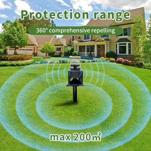 IP55 lớp không thấm nước và chống bụi thông minh chim đẩy lùi thiết bị với cao-decibel âm thanh cho lái xe đi Chim - Product Image 4