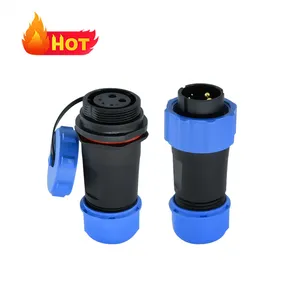 Rigoal IP68 Weipu SP Series Waterproof Circular Industrial Connector SP11 SP13 SP17 SP21 SP29 2-26pin Plug Power Connector