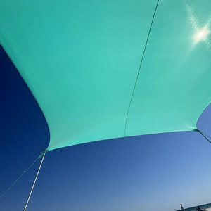 Tente de plage pare-soleil coupe-vent Bestex Custom UPF 50, installation facile, auvent de plage avec 4 poteaux robustes pour jardin et <span class=keywords><strong>camping</strong></span> - Product Image 6