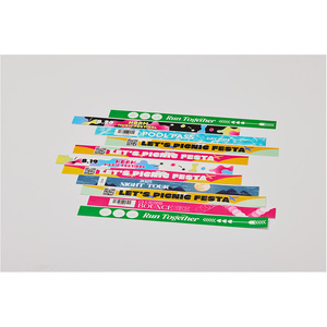 สายรัดข้อมือ AnyWristband แบบตัดแต่งได้ สายรัดข้อมือ YUPO สีสันสดใส แบบแยกชิ้น ขนาด 25 มม. (1 นิ้ว) สำหรับการสร้างแบรนด์ - Product Image 1