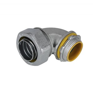 Connecteur étanche en fonte malléable <span class=keywords><strong>Conduit</strong></span> métallique flexible à 90 degrés pour gorge isolée par boîtier - Product Image 3