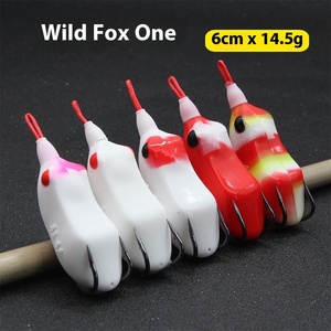 Nuevo modelo de cebo vivo, señuelos de rana venenosa de tamaño grande y pequeño, ojos mágicos, fundición de larga distancia específicamente para peces carpa cabeza de serpiente - Product Image 3