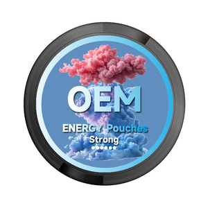 2026 ODM/OEM Snus Pouches <b>White</b> Snus Chewing Gum Portable Functional Caffeine Pouches Packaging High Quality Snus Can Snuff <b>Box</b> - Product Image 1