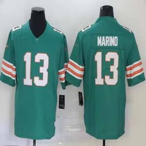 Футбольная форма (джерси) из коллекции Miami Rivalries 2026: 17 Джейлен Уэддл, 1 Туа Таговайлоа, 10 Тайрик Хилл, с вышивкой - Product Image 4