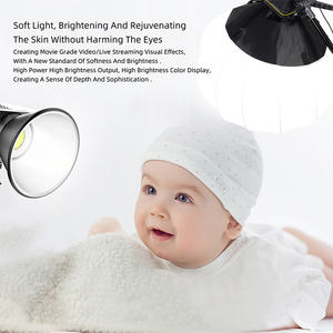 Lampe LED bicolore 220W pour tournage vidéo et photographie sur caméra, très vendue sur <span class=keywords><strong>TikTok</strong></span> en 2024, plage de couleurs 2700-6500K - Product Image 3