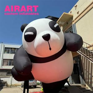 4-6ft แพนด้ายักษ์เป่าลมรูปแพนด้ายักษ์สำหรับจัดแสดงกิจกรรมสวนสัตว์ - Product Image 2