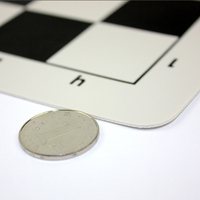 Ensemble de voyage pour jeu d'échecs en vinyle pliable en cuir PU bon marché en gros