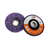 Disques de ponçage et de nettoyage de 125 mm, roue en céramique diamantée en nylon pour meuleuse d'angle, éliminateur de peinture et de rouille, support OEM personnalisé