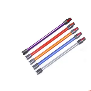 aluminum Vacuum Cleaner Extension Telescopic Tube For Dysons V7 V8 V10 V11Vacuum Cleaner Pipe Hose Wand Spare Part Accessory
