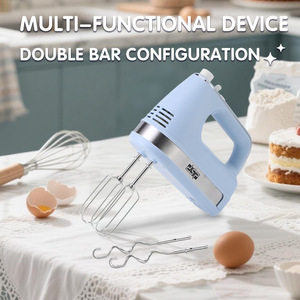DSP Hand Held Electric Mixer KM2135 With Wire Whip And Dough <b>Hook</b> For Household Use - Product Image 3