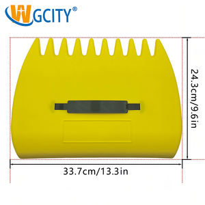Rastrillo <span class=keywords><strong>de</strong></span> plástico ligero para exteriores, pala <span class=keywords><strong>de</strong></span> limpieza <span class=keywords><strong>de</strong></span> jardín portátil para recoger desechos <span class=keywords><strong>de</strong></span> césped, compatible con OEM/ODM - Product Image 6