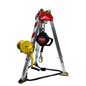 Trípode de Seguridad de Aleación de Aluminio de Alta Calidad de Tirupat Industry, Kit de Rescate para Espacios Confinados, Mantenimiento Industrial, Protección Contra Caídas, Robusto - Product Image 3