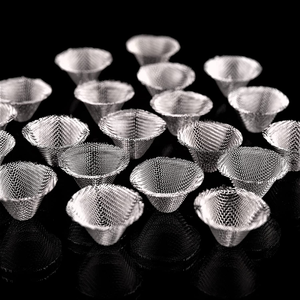 Nuttige Kegelvorm Roestvrijstalen Rookpijpfilter Zeef Fijn Gaas Schermen Zeef Verstelbare Grootte - Product Image 2