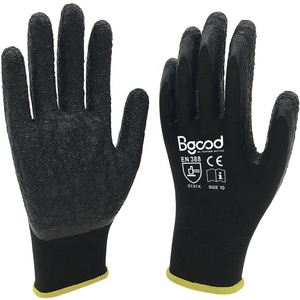 Wholesale Construction Anti slip <strong>Grip</strong> Guantes Latex Rubber Coated Industrial Safety Rubber Hand Protective Safety <strong>Glove</strong> - Product Image 6