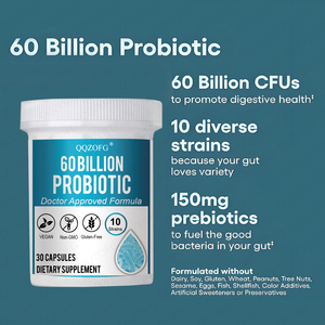 LDJ OEM personnalisé 60 milliards de capsules probiotiques 30 pilules 10 souches prébiotiques soutien de <span class=keywords><strong>la</strong></span> santé intestinale pour adultes renforcement immunitaire - Product Image 5