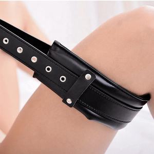 BDSM ชุดอุปกรณ์ทาสสำหรับคู่รักและผู้หญิง, ชุดอุปกรณ์พันธนาการบริเวณข้อเท้าและคอแบบเปิดขา - Product Image 6