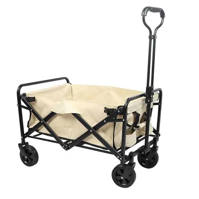 Nhiệm Vụ Nặng Nề Gấp Wagon Đóng Mở Có Thể Gập Lại Wagon Bãi Biển Giỏ Hàng Công Suất Lớn