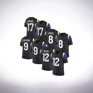 Maglia da Football Americano Retrò Ricamata all'Ingrosso a Prezzi Convenienti 32 Franco Harris 58 Jack Lambert 75 Joe Greene 88 Lynn Swann - Product Image 3