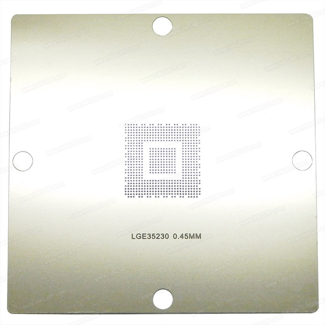 90*90MM LGE35230 bga stencil 0.4mm reballing