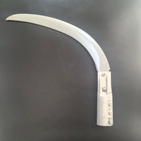 Couteau de récolte d'huile de palme, faucille à vendre avec accessoires en aluminium moulé sous pression, manche et lame de faucille