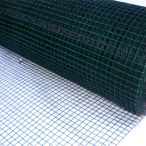Anti-Corrosion PVC Coated Welded Wire Mesh Panel <b>Metal</b> Frame <b>Grid</b> Fencing for Outdoor Protective Enclosure - Product Image 1