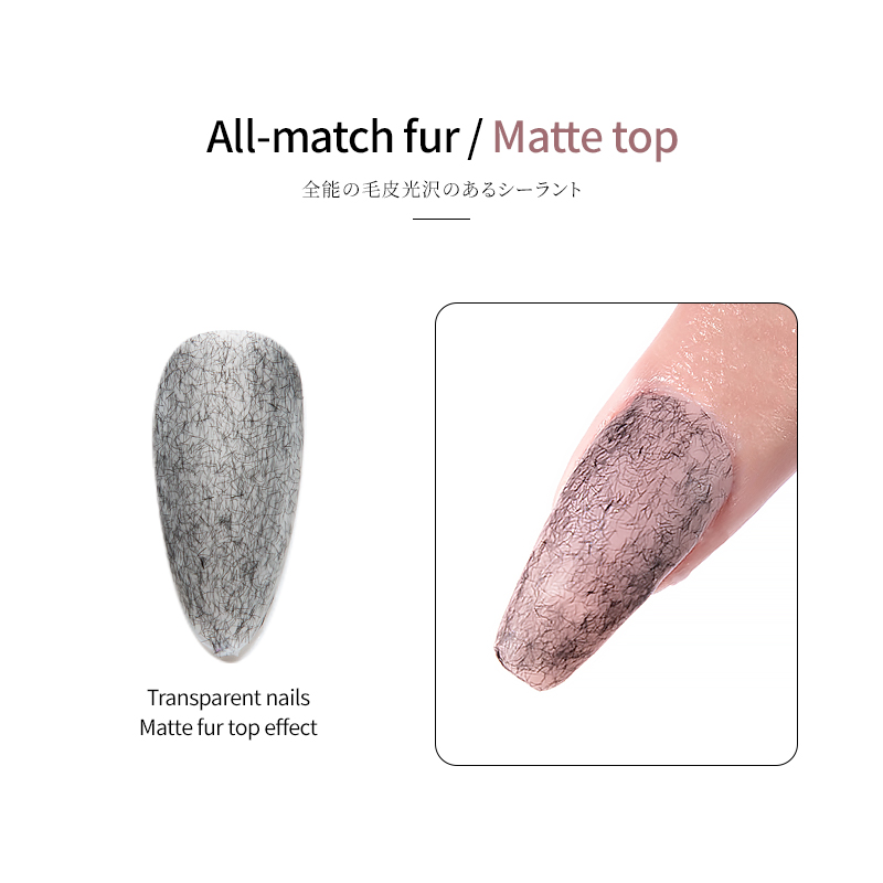 Fourrure assortie à tout / Haut mat