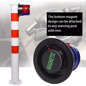 Segnale di vendita calda luci di avvertimento solari sicurezza stradale luce stroboscopica ambra per luce di segnalazione solare di emergenza del veicolo - Product Image 3