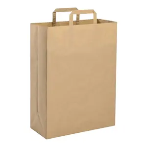 Shopper in Carta Kraft Riciclata per Merchandising Sostenibile - Product Image 1