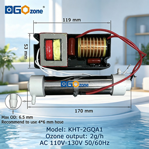 Générateur d'ozone pour le traitement de l'eau potable domestique, installation simple, substrat <span class=keywords><strong>céramique</strong></span> résistant à la corrosion et anti-âge - Product Image 2