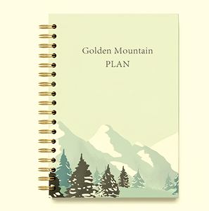 Tùy chỉnh 2026 chương trình nghị sự bìa cứng đôi xoắn ốc A5 kế hoạch hàng tuần hàng tháng biểu hiện mục tiêu Nhật Ký Tạp Chí máy tính xách tay kế hoạch - Product Image 2