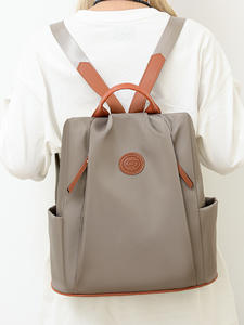 Fashionable Large Capacity Anti-Theft Oxford Cloth Zipper Women's <b>Backpack</b> School Sports Leisure Waterproof <b>Backpack</b> - Product Image 5