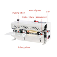 Machine de scellage semi-automatique Fr-550, mode de chauffage réglable, emballage de boissons, électrique 220v, portable