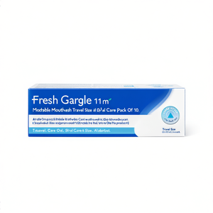 Enjuague Bucal Portátil Fresh Gargle de 11 ml, Tamaño Viaje, Paquete de 10 - Product Image 2