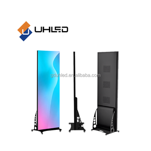 640x1920mm 풀 컬러 <span class=keywords><strong>LED</strong></span> 배너 스크린 P2.5 디지털 포스터 디스플레이, 와이파이 제어 스탠드형 <span class=keywords><strong>LED</strong></span> 포스터 디스플레이 - Product Image 5