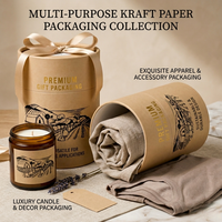 Tube Cylindrique en Papier Kraft pour Emballage Cadeau de Luxe pour Vêtements et Textiles, Logo Personnalisé, Finition Mate, Fournisseur OEM en Gros