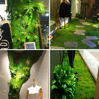 Spot Marchandises Gazon Artificiel Intérieur Extérieur Décoration Plante Artificielle Herbe Mur Fleur Mur