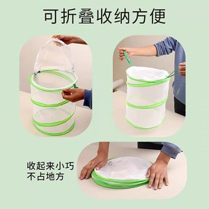 Jaula plegable para mascotas, caja de cría de perros pequeños de malla de poliéster para reptiles, insectos, mosquitera para uso en exteriores - Product Image 4