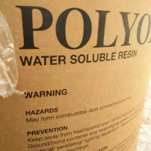 Poudre d'oxyde de polyéthylène (PEO) épaississant cosmétique POLYOX WSR 301 Oxyde de polyéthylène pour l'amélioration des propriétés chimiques du papier - Product Image 2