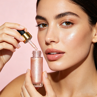 Maquillage hautement pigmenté Super surligneurs maquillage fard à paupières marque privée surligneur diamant