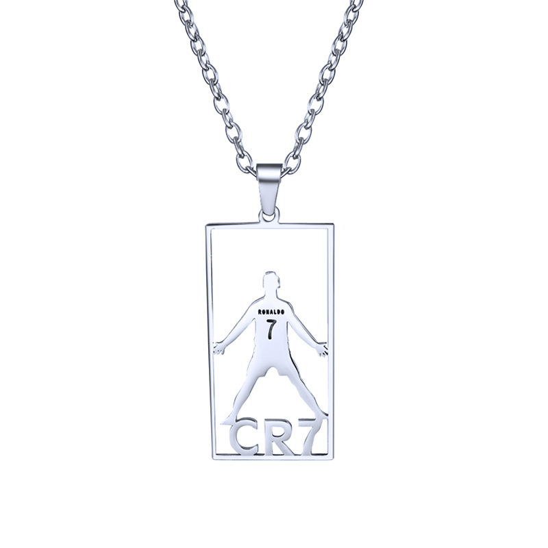 Ronaldo-o-chain-including chain SILVER